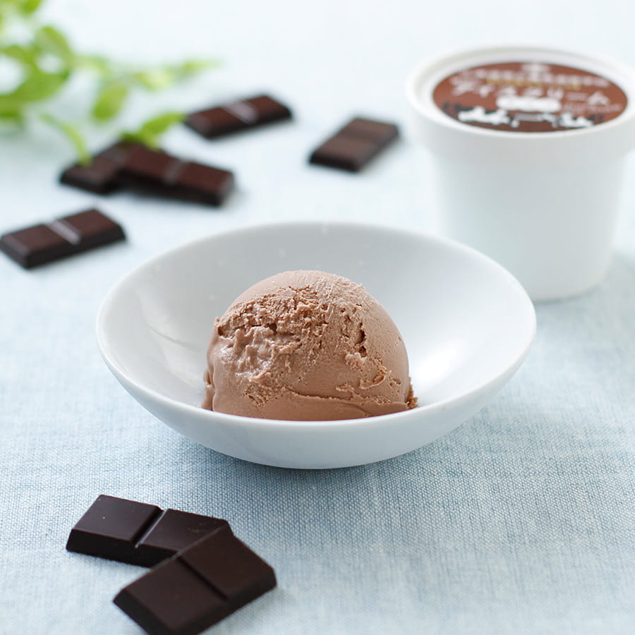 農高アイス チョコレート　120ml×2個