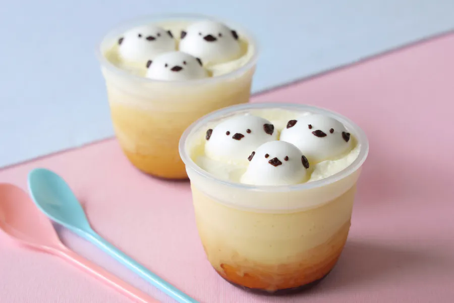 シマエナガマシュマロプリン