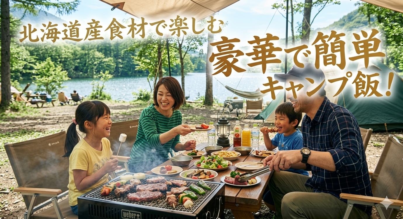2026年・夏　キャンパー必見！北海道版キャンプ飯