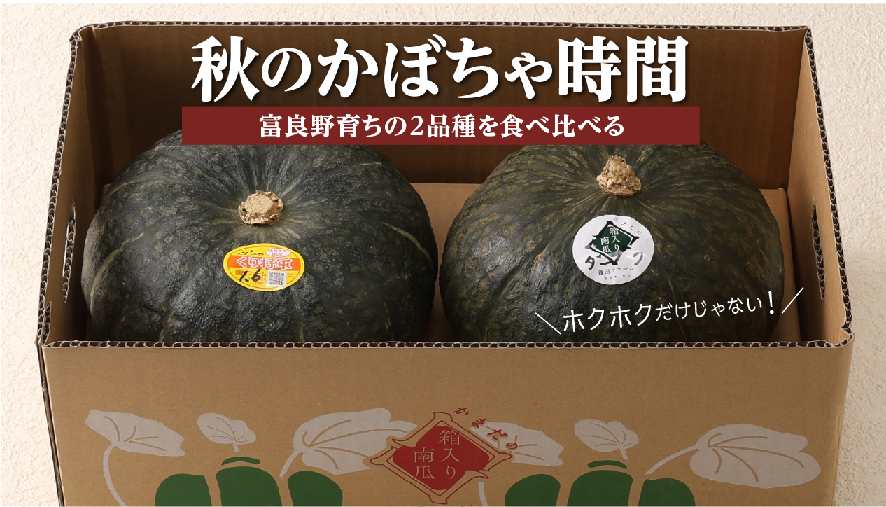 北海道・富良野産かぼちゃを食べ比べ！ダークホースとくり将軍の特徴・おすすめの食べ方